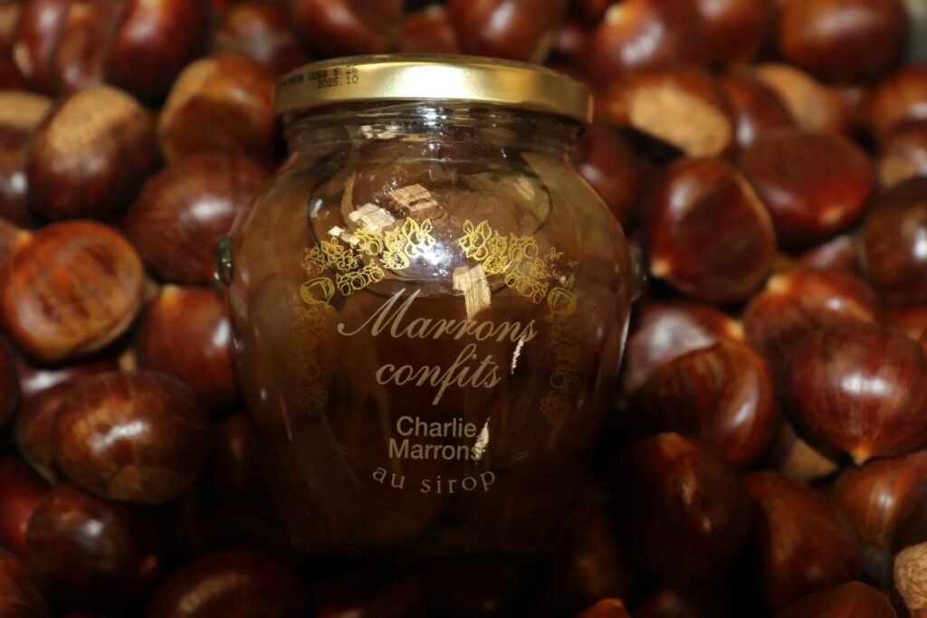 Marrons confits au sirop