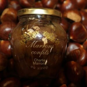 Marrons confits au sirop